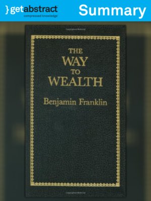 cover image of The Way to Wealth (Summary)